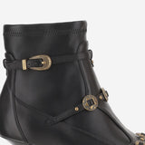 STIVALETTI GLORIA IN MISTO PELLE CON CINTURINI DECORATIVI SD0493 P003Z99 PINKO 