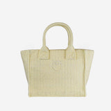 BORSA SHOPPING IN RAFIA 106832 A39YC39 PINKO 