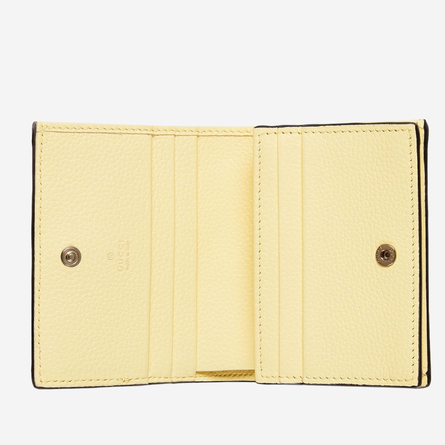 PORTAFOGLIO BICOLORE GG MARMONT 841358 AAFXM7642 GUCCI 