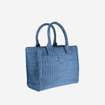 BORSA SHOPPING IN RAFIA 106832 A39YE5Y PINKO 