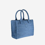 BORSA SHOPPING IN RAFIA 106832 A39YE5Y PINKO 