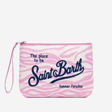 POCHETTE ALINE CON LOGO ALIN001 01816L MC2 SAINT BARTH 