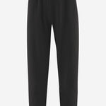 PANTALONI IN COTONE E CASHMERE 1368K628 BLK THE ROW 