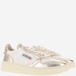 SNEAKERS MEDALIST LOW BICOLOR AULWWB16 WHTPLATINUM AUTRY 