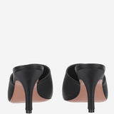 Mules Jamie in raso di seta JAMIEMULE 80BLACK AMINA MUADDI 