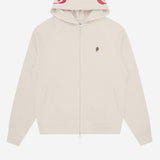 FELPA GRADIENT SMILEY IN COTONE CON LOGO IC25344 ECRU ICECREAM 