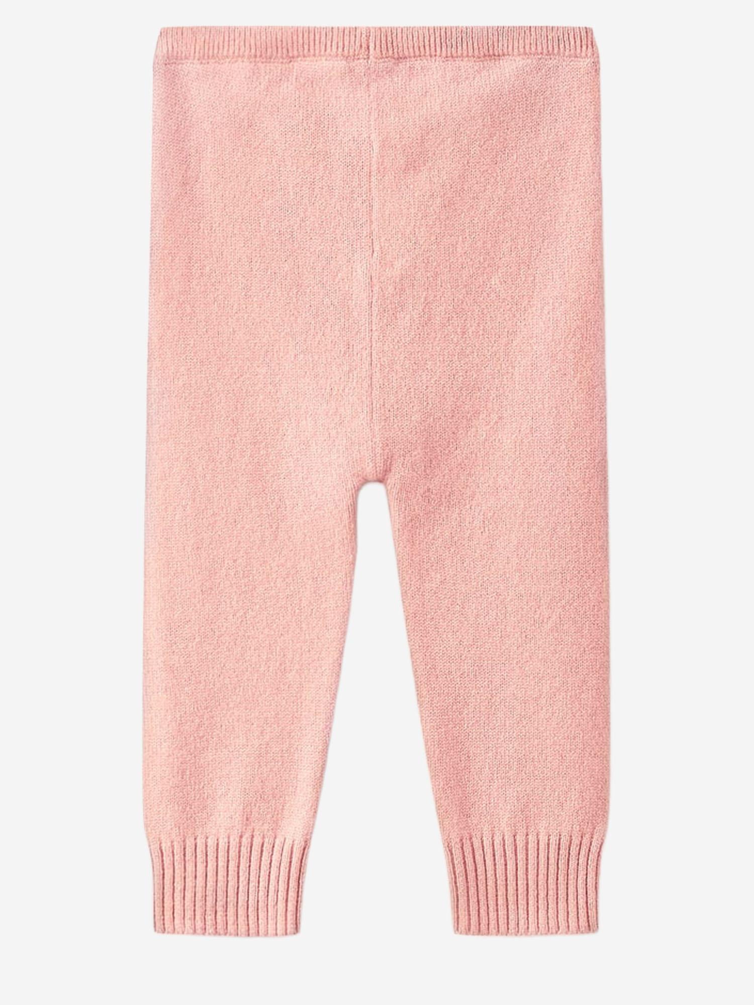 LEGGINGS IN CASHMERE CON LOGO PEBDA2568PA 024 BONPOINT KIDS 