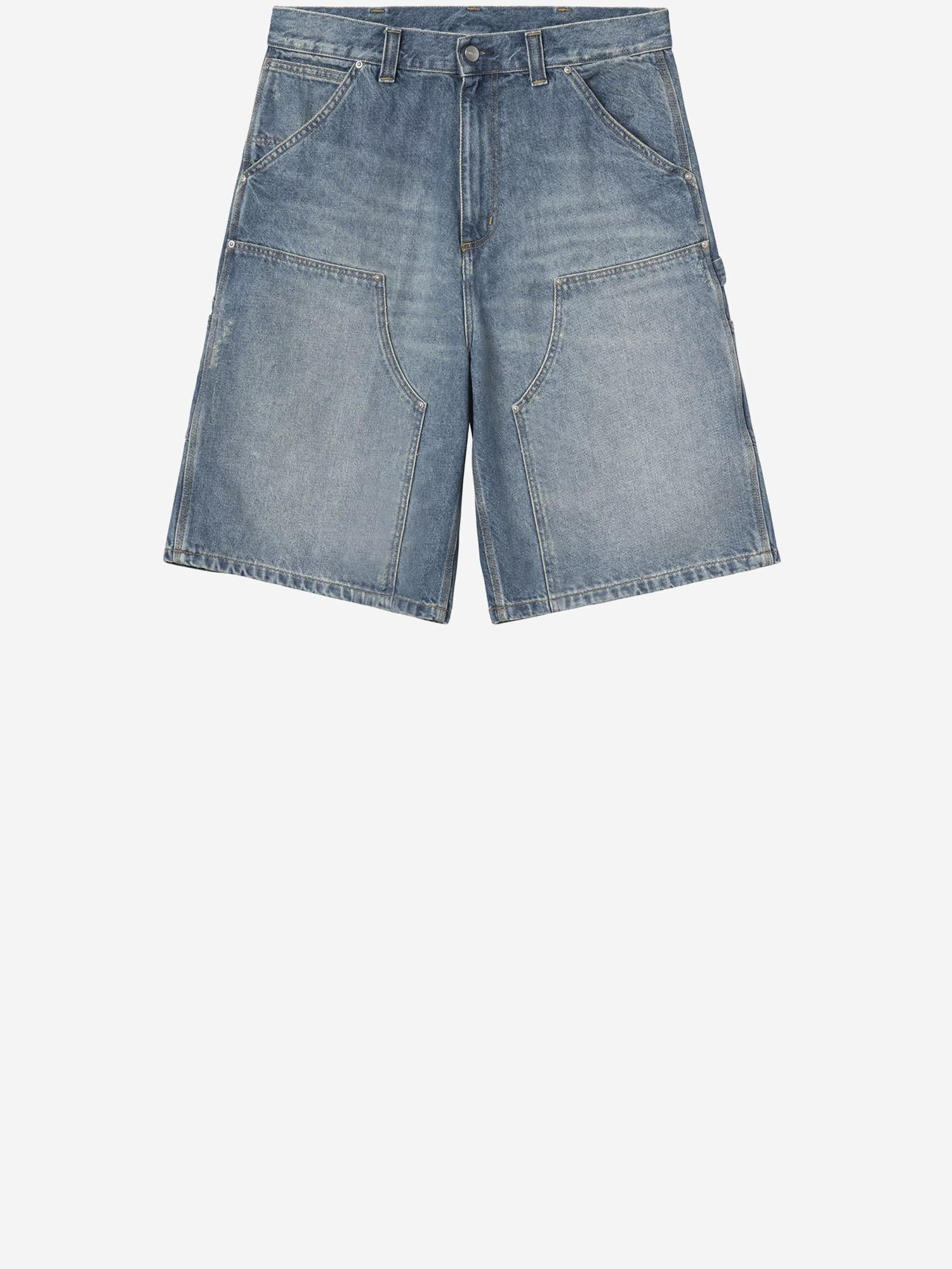 PANTALONI CORTI ADEN DOUBLE KNEE I036272 01B7 CARHARTT WIP 