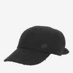 cappello da baseball in tweed di lana AC1110223 999B PATOU 