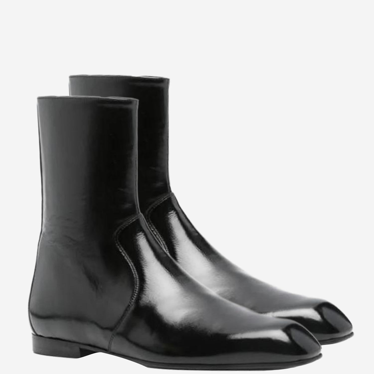 STIVALETTI COLT IN PELLE LUCIDA F1106943 200 KHAITE 