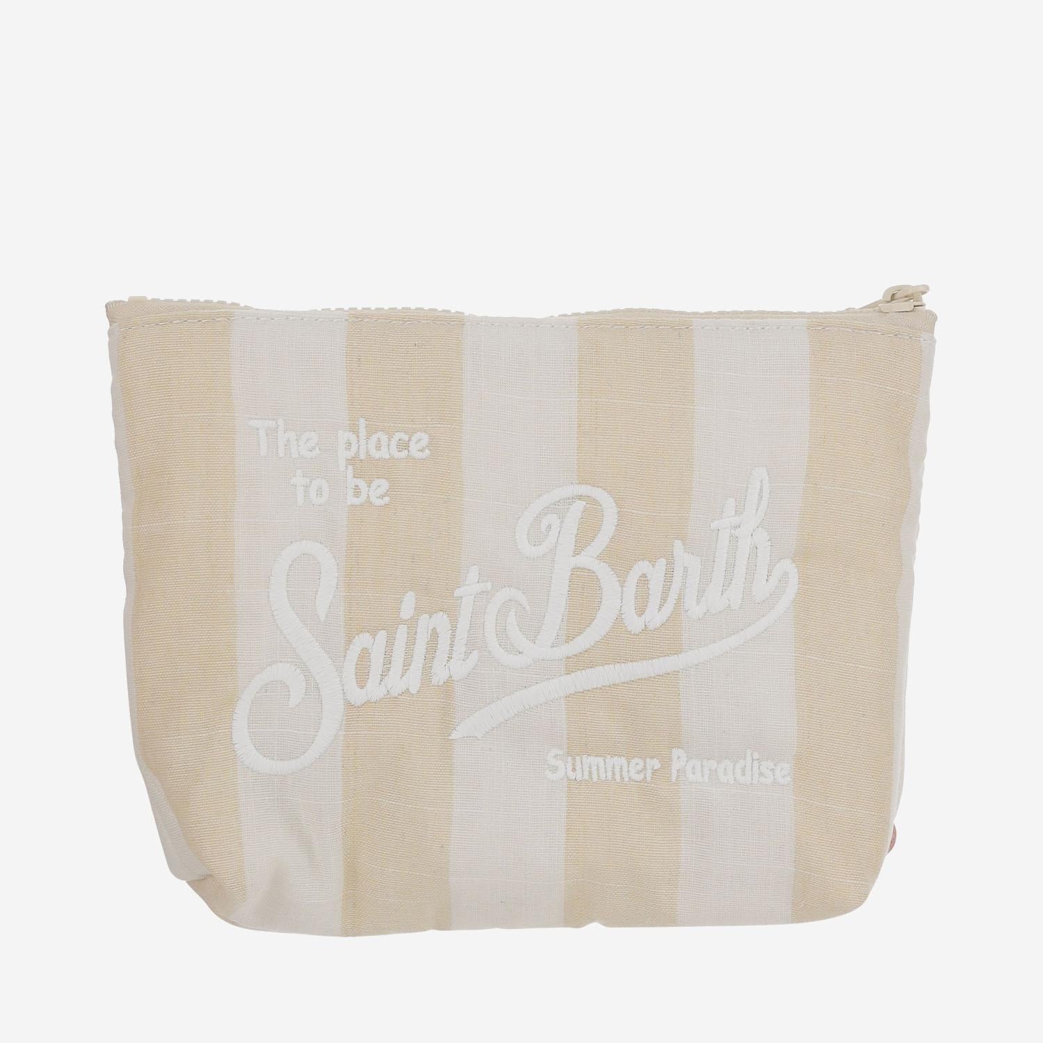 POCHETTE IN TESSUTO CON LOGO ALI0011 02093H MC2 SAINT BARTH 