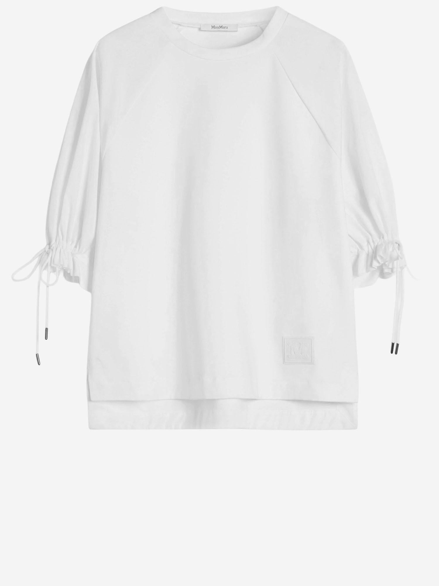 MAGLIA IN MISTO COTONE STRETCH MXMWEST 001 MAX MARA 