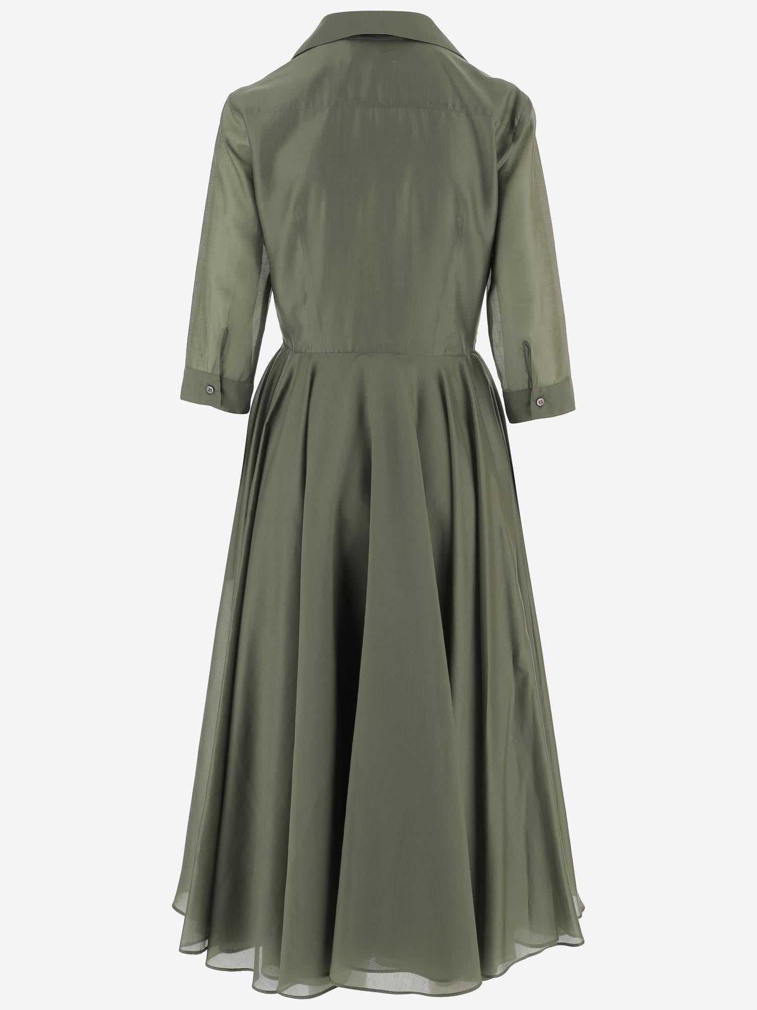 ABITO IN MISTO LYOCELL CON COLLO ANNODATO 4281 31170637 F.IT 