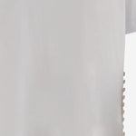 T-SHIRT IN COTONE CON BOTTONI DECORATIVI 011114 2603001 DRIES VAN NOTEN 