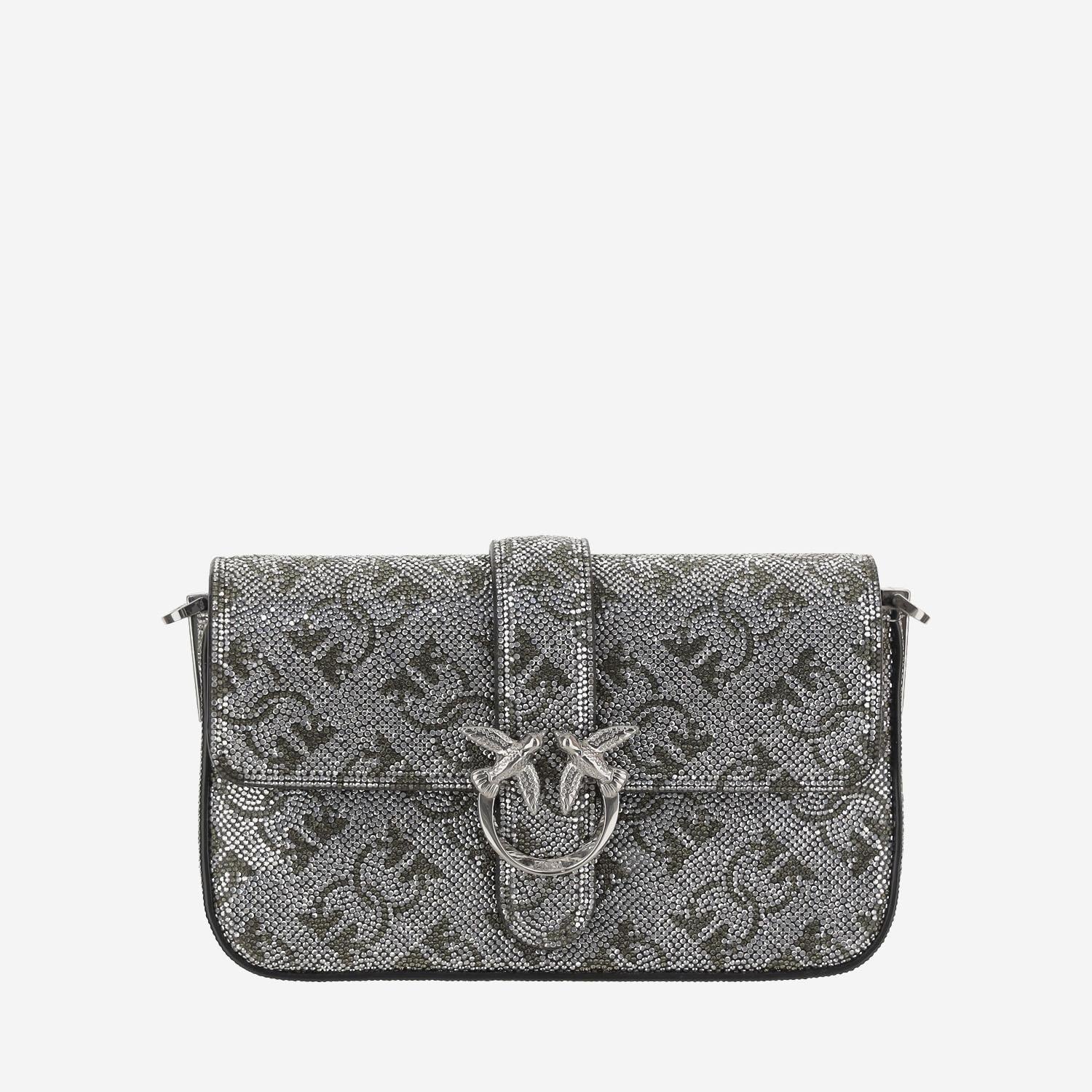 BORSA A TRACOLLA LOVE ONE SLOUCHY BABY 105353 A20DZZFN PINKO 
