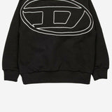FELPA IN COTONE CON LOGO J02274 0GYCJK900 DIESEL KIDS 