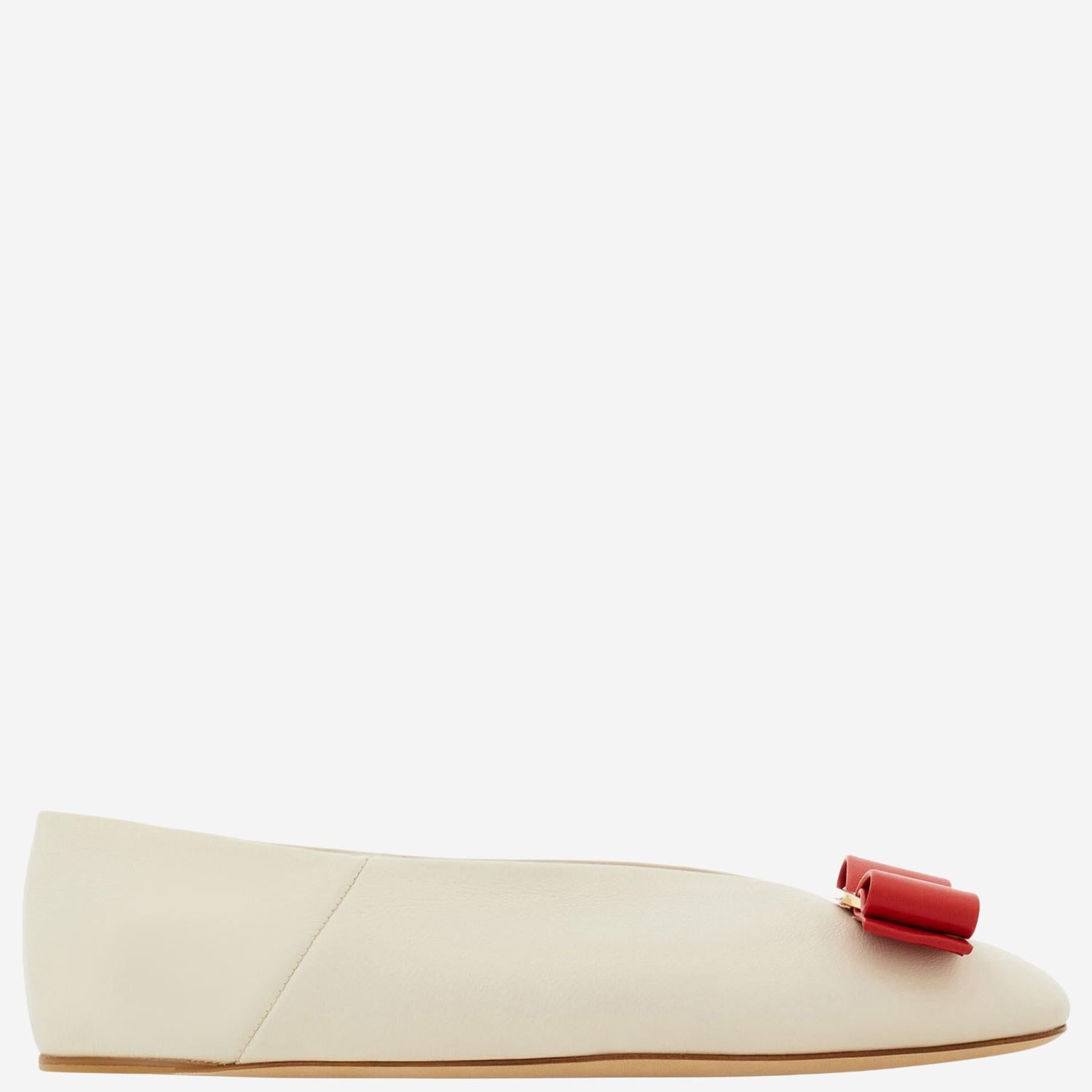BALLERINE VANNA IN PELLE 01K225 001 SALVATORE FERRAGAMO 
