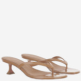 Sandali Juliette in pelle JULIETTETHONG 45PEARLYLATTE AMINA MUADDI 