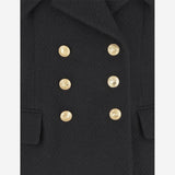 GIACCA DOPPIOPETTO IN LANA BOUCLÉ CH25AVE22935 001 CHLOE 