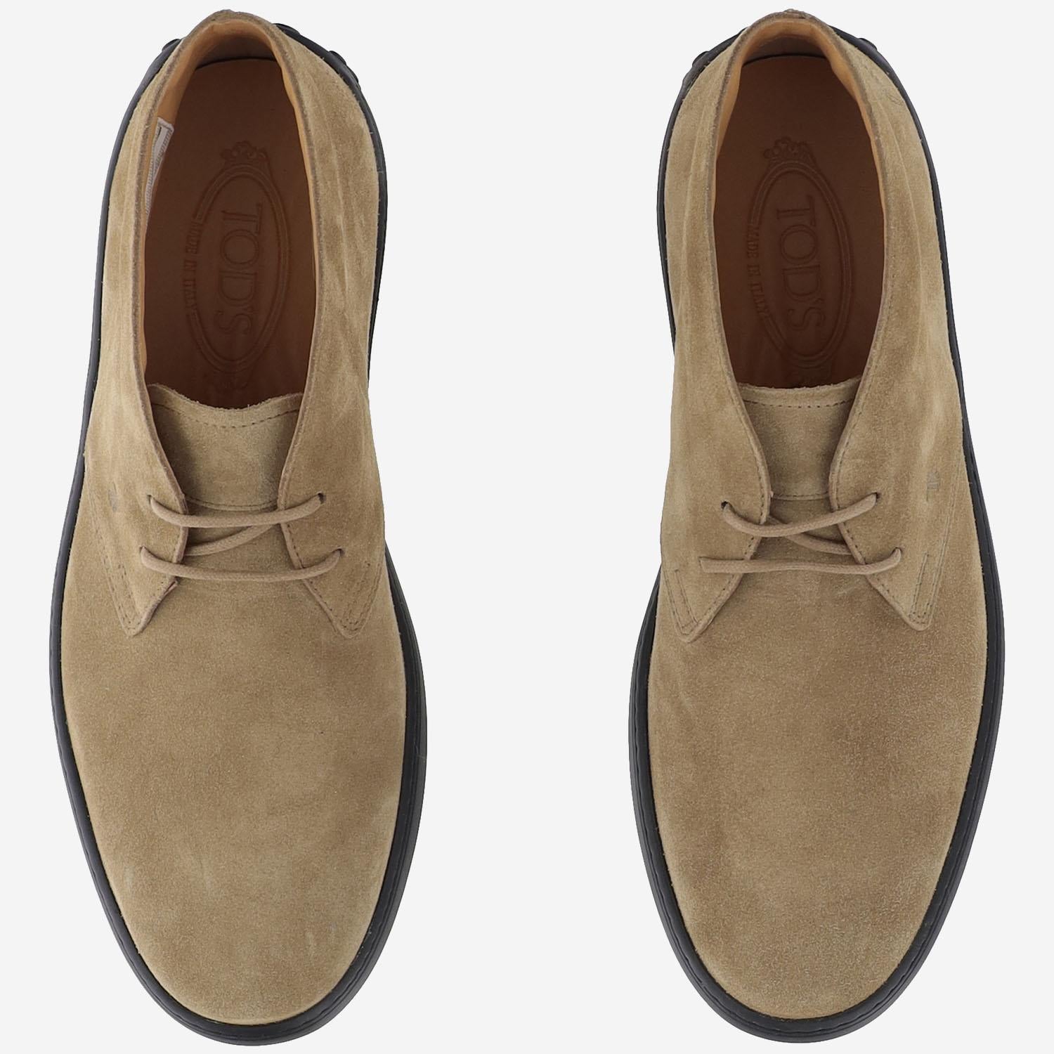 Scarpa con lacci in camoscio XXM84L00D80RE0 S415 TODS 