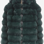 CAPPOTTO IN PELLICCIA SINTETICA EF206 FCN015 UNCOMMON 