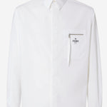 CAMICIA IN COTONE CON LOGO FS1098 AN08F0QA0 FENDI 