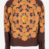 CAMICIA IN SETA CON STAMPA 1024231 1A179525N940 VERSACE 