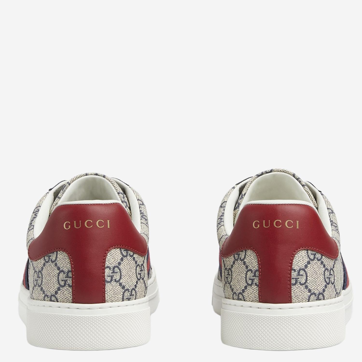 SNEAKERS ACE TRAINER CON WEB 760775 FACMZ4049 GUCCI 