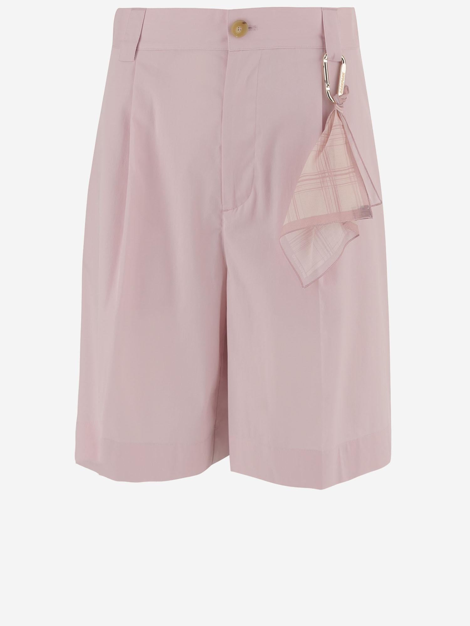 PANTALONI CORTI DANIEL IN MISTO COTONE STRETCH WTR45 FAC1340030 DARKPARK 