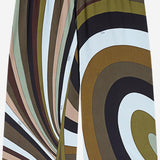 Pantaloni in viscosa stretch con stampa Iride 6HJT306H757 008 EMILIO PUCCI 