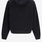 FELPA IN COTONE CON LOGO 44MBB085C9F012 1001 OFF-WHITE 