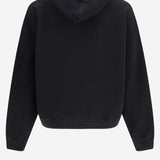 FELPA IN COTONE CON LOGO 44MBB085C9F012 1001 OFF-WHITE 