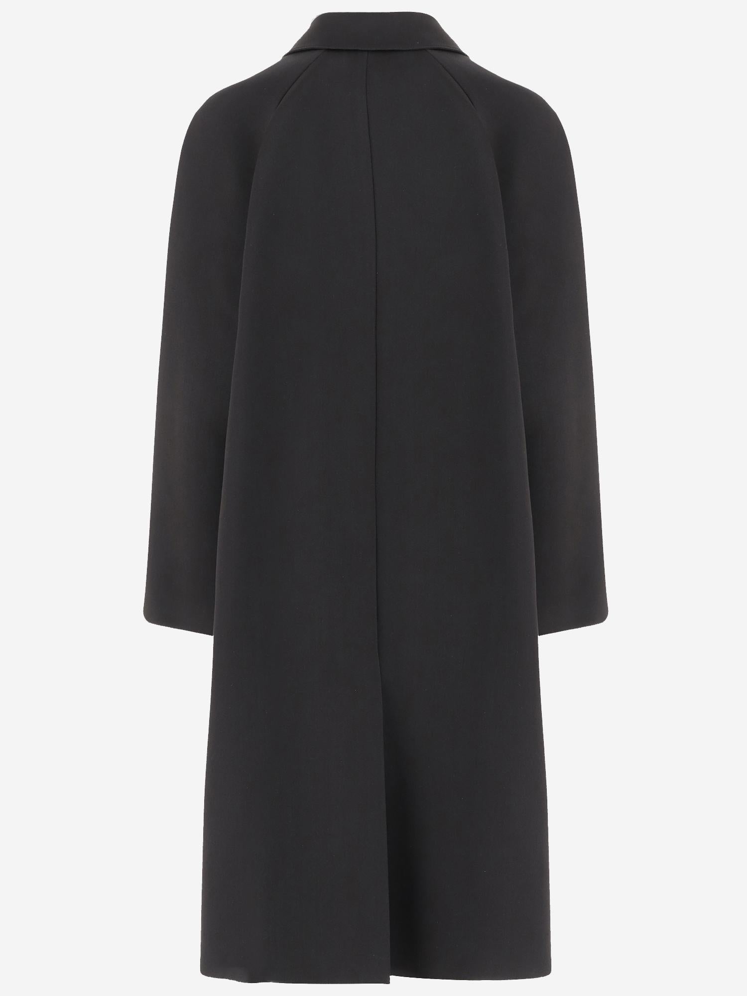 CAPPOTTO EMA IN SETA 8015W4263 BLK THE ROW 