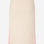 GONNA IN COTONE E SETA CON MOTIVO FF FZS031 AW4SF0WC4 FENDI 