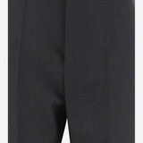 PANTALONI A RIGHE IN LANA 816188 V36K01292 BOTTEGA VENETA 