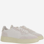 SNEAKERS MEDALIST LOW IN PELLE<BR/> AULWNU01 WHTWHT AUTRY 