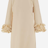 ABITO CORTO IN CREPE COUTURE 7B3VADX0 1CFET5 VALENTINO 