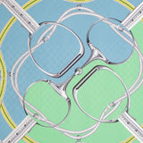 Foulard in jacquard di seta stampato 767130 3G0093575 GUCCI 