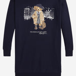ABITO IN MISTO COTONE CON STAMPA POLO BEAR 313979036 001 POLO RALPH LAUREN KIDS 