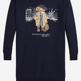 ABITO IN MISTO COTONE CON STAMPA POLO BEAR 313979036 001 POLO RALPH LAUREN KIDS 