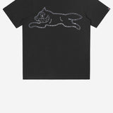 T-SHIRT IN COTONE CON LOGO IC26178 BLACK ICECREAM 