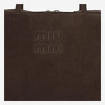 borsa beau in pelle scamosciata 5BB117 2CSSF0003 MIU MIU 