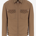 GIACCA IN COTONE CON DETTAGLI GG 854304 ZAUJI2630 GUCCI 