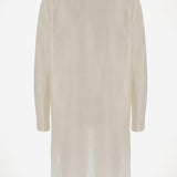 ABITO AVORIO IN LINO E SETA 176549 106 TORY BURCH 