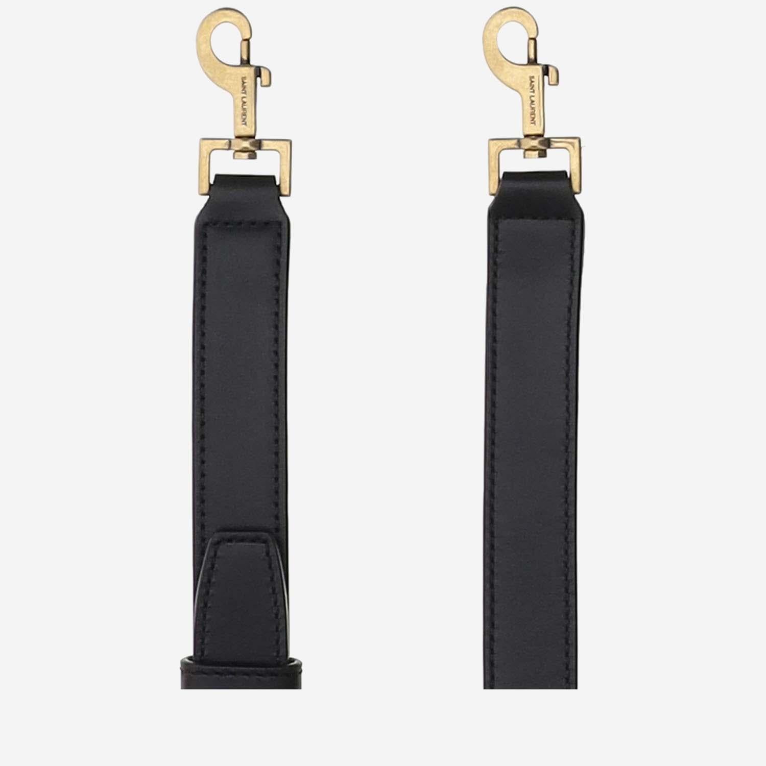 BORSA LE 37 IN PELLE LUCIDA 742828 2R20W1000 SAINT LAURENT 