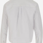 CAMICIA IN COTONE STRETCH CON LOGO S74DM0921 S39781100 DSQUARED2 