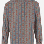 CAMICIA VOYAGE IMAGINAIRE IN COTONE 6V3ABQ35AN2 QQX VALENTINO 