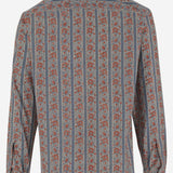 CAMICIA VOYAGE IMAGINAIRE IN COTONE 6V3ABQ35AN2 QQX VALENTINO 