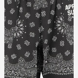 PANTALONI IN COTONE CON MOTIVO BANDANA TACATA BLACK APRES SURF 