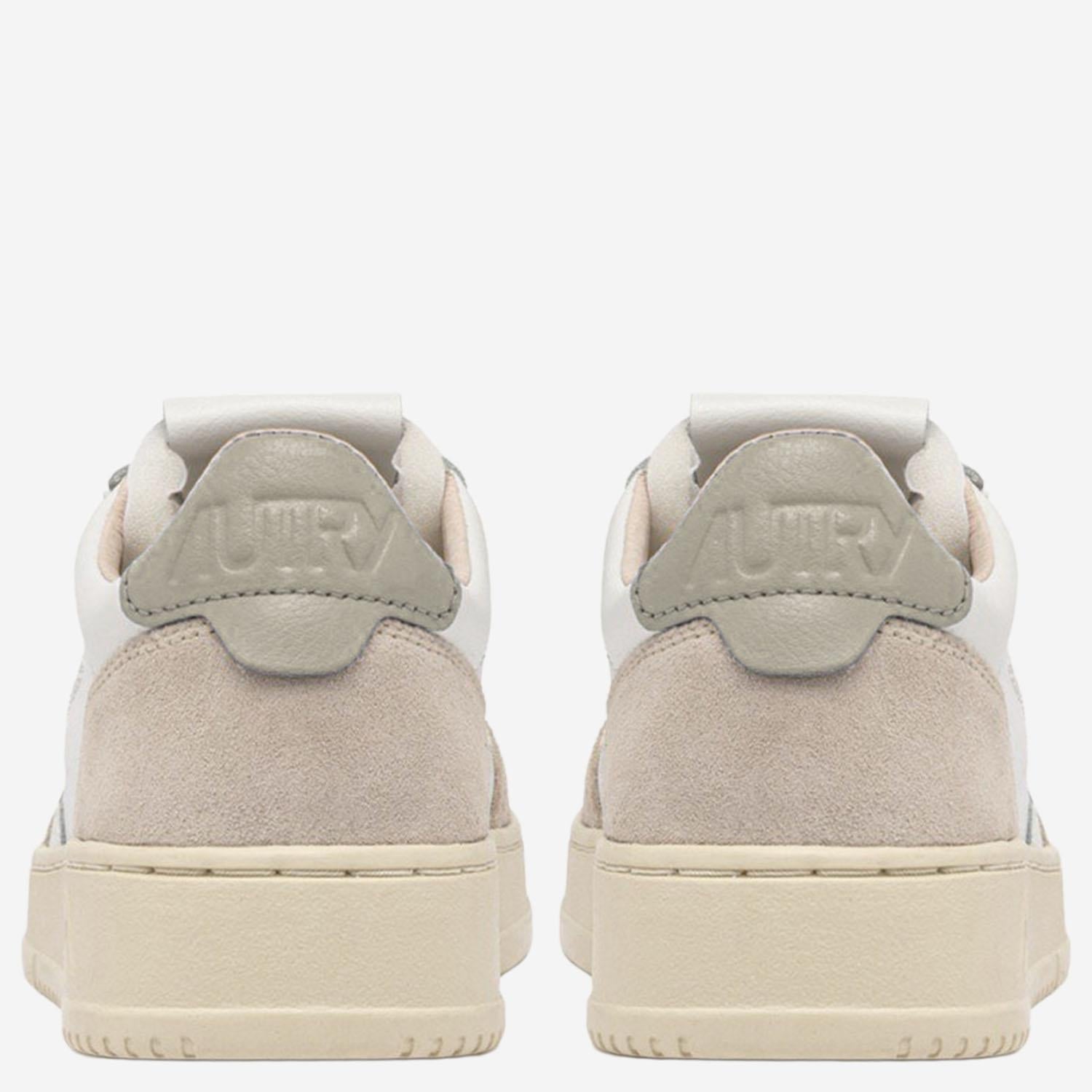 SNEAKERS MEDALIST LOW AULMLS14 LEATSUEDEWHTPELIC AUTRY 